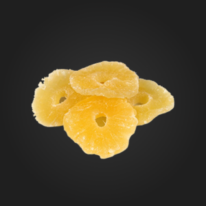 Ananas uscat cu zahăr