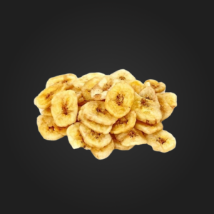 Chipsuri de banane uscate natural fără zahăr